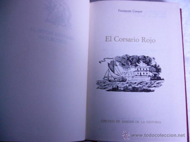 Libros de segunda mano: El corsario rojo Fenimore Cooper - Foto 3