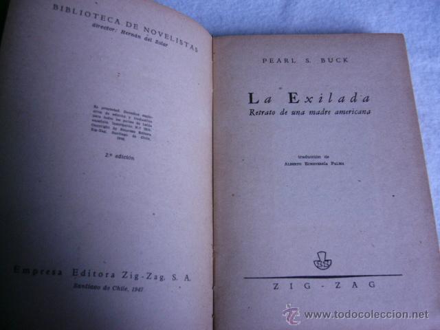Libros de segunda mano: La exilada Pearl S. Buck - Foto 2