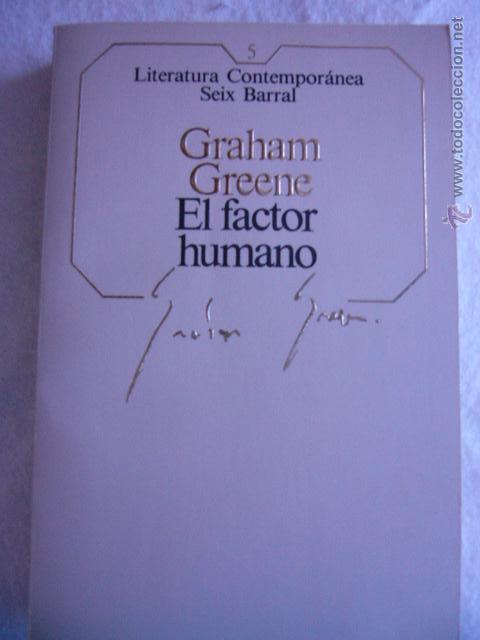 Libros de segunda mano: El factor humano Graham Greene - Foto 1