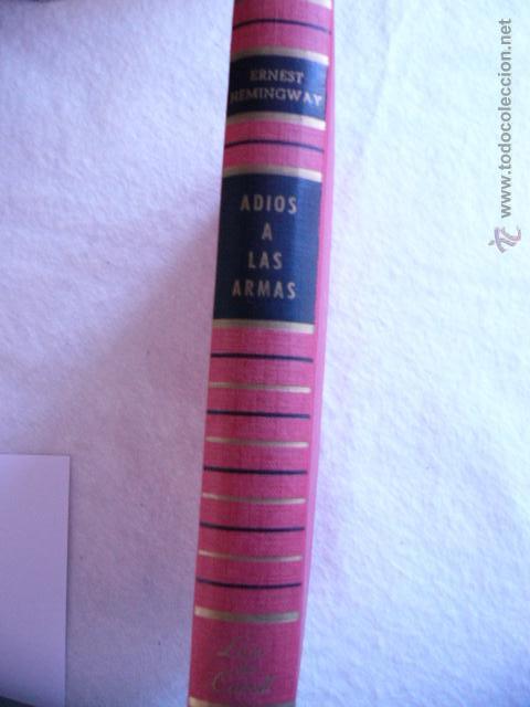 Libros de segunda mano: Adi&oacute;s a las armas Ernest Hemingway - Foto 2