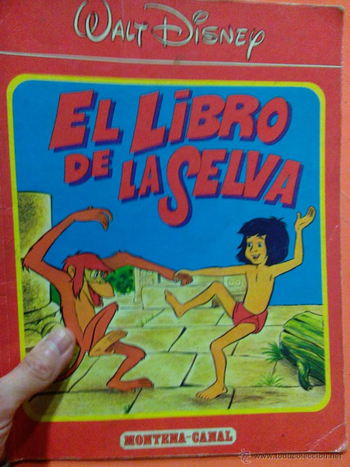 Libros de segunda mano: LIBRO WALT DISNEY  EL LIBRO DE LA SELVA - Foto 1