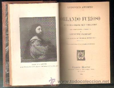 Libros de segunda mano: ORLANDO FURIOSO.     A-LEXT-545 - Foto 1