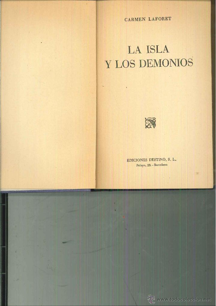 Libros de segunda mano: LA ISLA DE LOS DEMONIO. Carmen Laforet - Foto 1