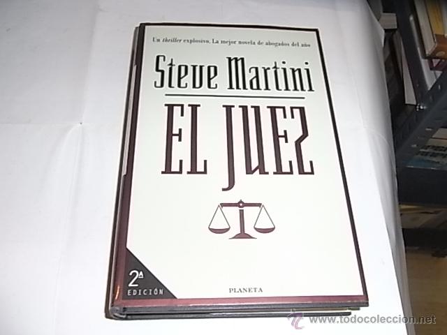 Libros de segunda mano: Steve Martini, El Juez, Planeta, 2 ed - Foto 1