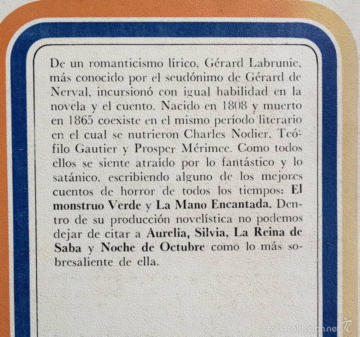 Libros de segunda mano: Aurelia. G&eacute;rard de Nerval - Foto 2