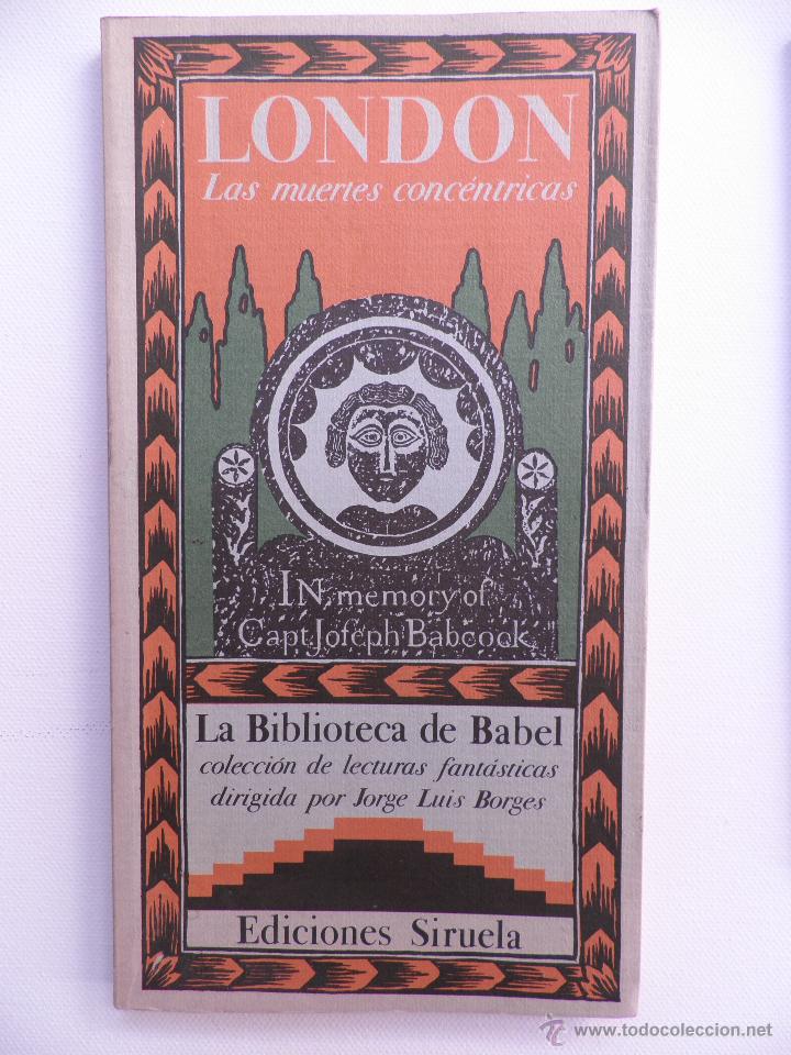 Libros de segunda mano: LAS MUERTES CONC&Eacute;NTRICAS. LONDON - Foto 1