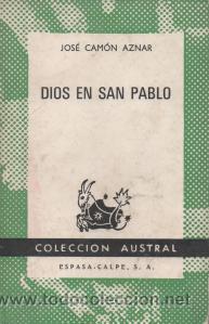 Libros de segunda mano: Dios en San Pablo - Jos&eacute; Cam&oacute;n Aznar - Foto 1