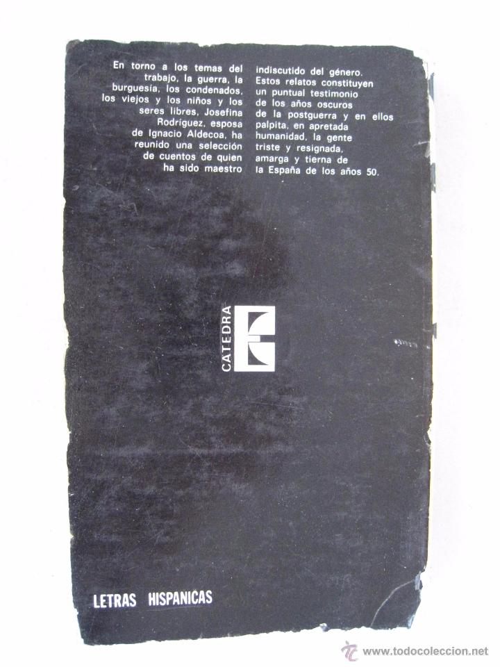 Libros de segunda mano: CUENTOS - IGNACIO ALDECOA - ED. CATEDRA 1981. - Foto 4