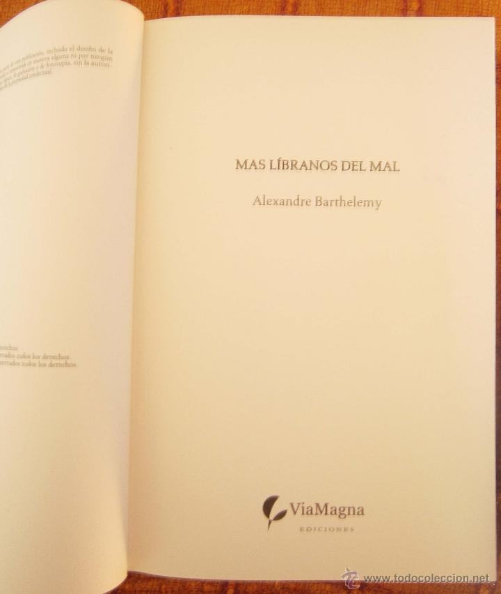 Libros de segunda mano: M&aacute;s libranos del Mal - Alexandre Barth&eacute;l&eacute;my - Foto 2