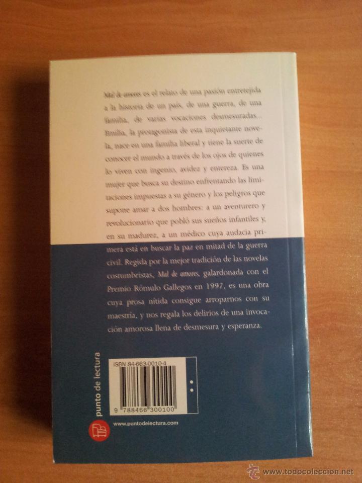 Libros de segunda mano: MAL DE AMORES --- ANGELES MASTRETTA - Foto 2