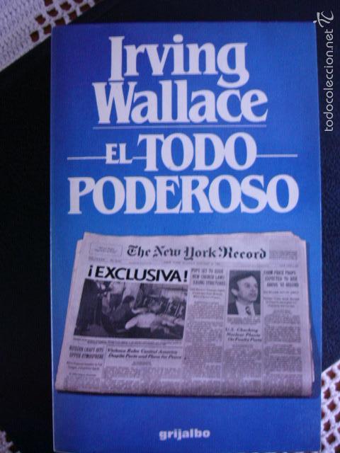 Libros de segunda mano: El todopoderoso Irving Wallace - Foto 1