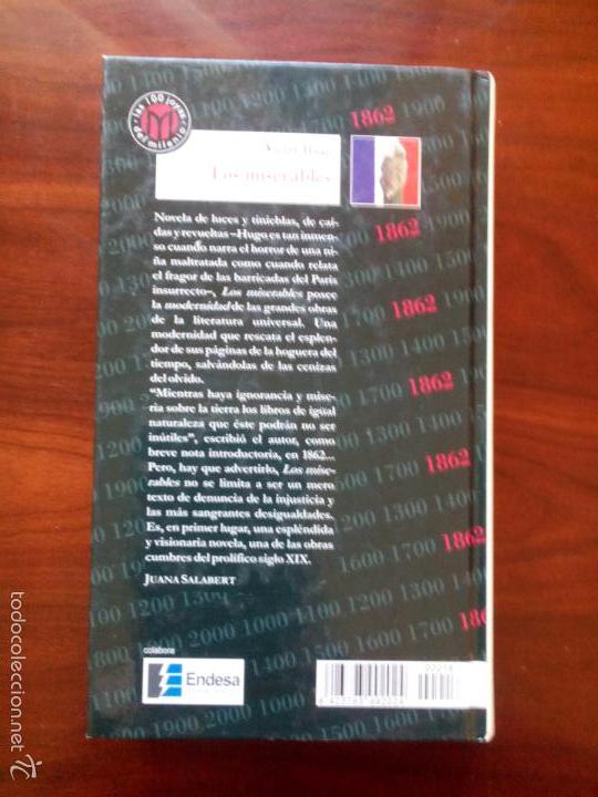 Libros de segunda mano: LOS MISERABLES, VOL. I, AUTOR. VICTOR HUGO. ( MILLENIUM ) - Foto 2