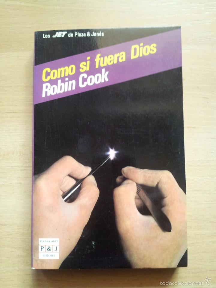 Libros de segunda mano: Como si fuera Dios, Robin Cook - Foto 1