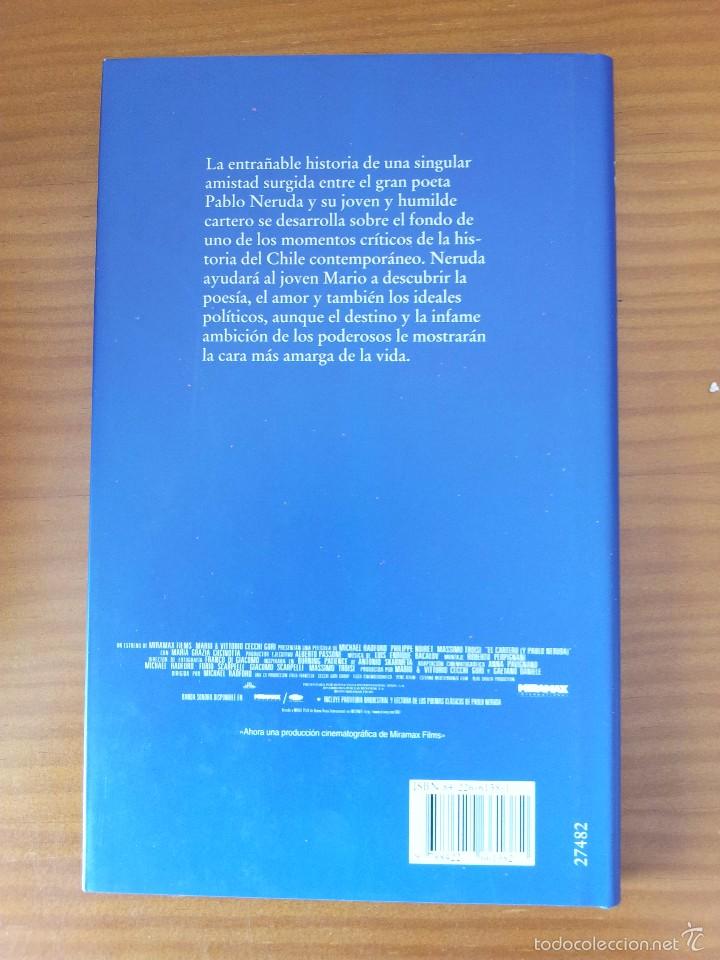 Libros de segunda mano: EL CARTERO DE NERUDA --- ANTONIO SKARMETA - Foto 2