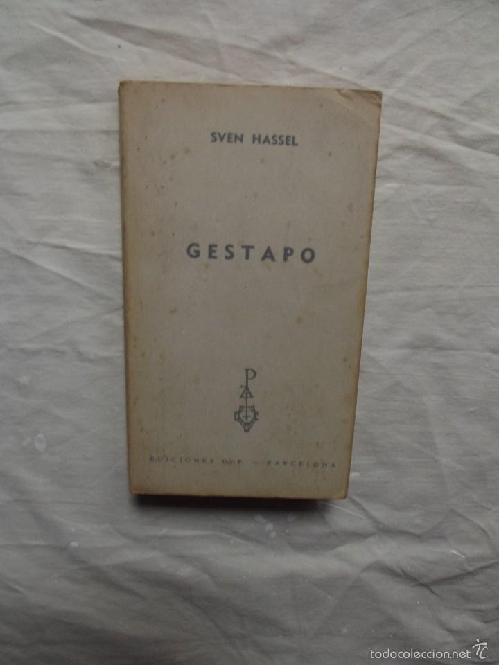Libros de segunda mano: GESTAPO DE SVEN HASSEL - Foto 1