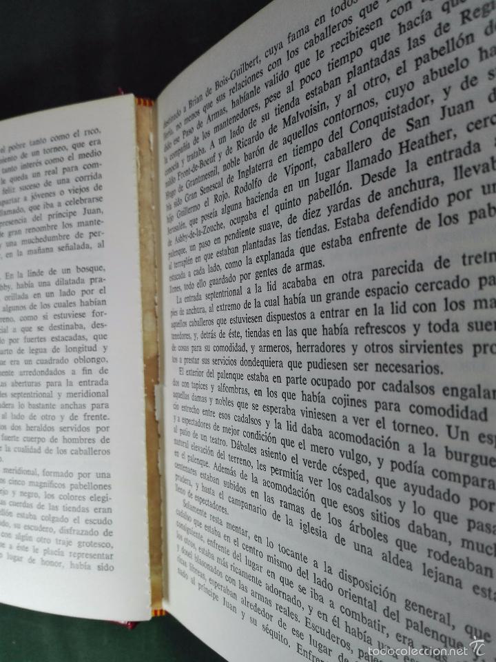 Libros de segunda mano: IVANHOE - WALTER SCOTT - EDICIONES ZEUS - BARCELONA - 1969 - - Foto 4