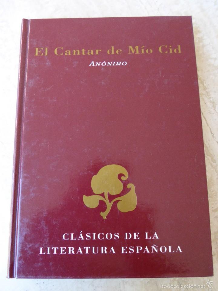 Libros de segunda mano: EL CANTAR DE M&Iacute;O CID. AN&Oacute;NIMO - Foto 1