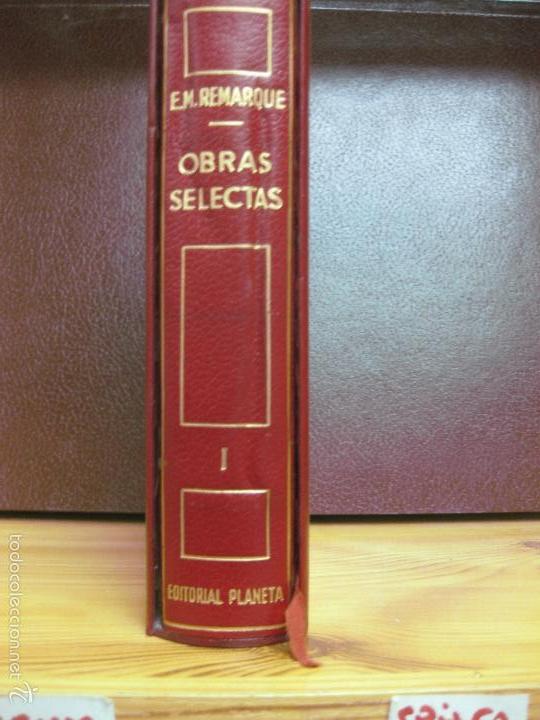 Libros de segunda mano: OBRAS SELECTAS.E.M. REMARQUE. VOLUMEN 1.EDITORIAL PLANETA. - Foto 1