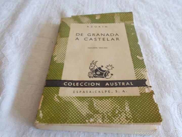Libros de segunda mano: AUSTRAL n &ordm; 475 De Granada a Castelar - Foto 1