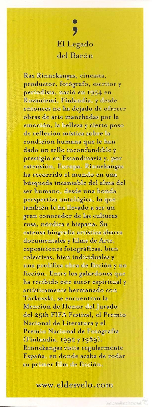 Libros de segunda mano: La partida / Rax Rinnekangas - Foto 4