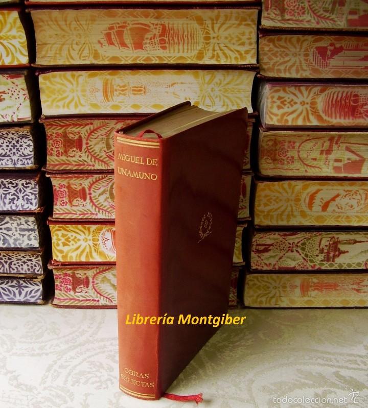 Libros de segunda mano: OBRAS SELECTAS .  Autor :  Unamuno, Miguel de - Foto 2