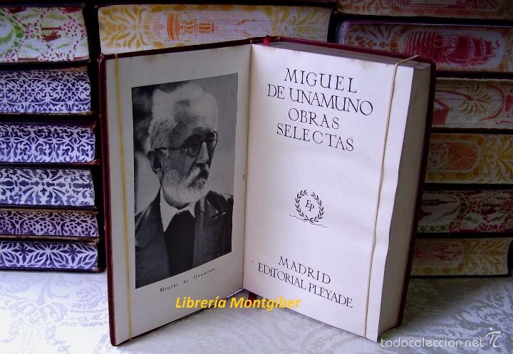 Libros de segunda mano: OBRAS SELECTAS .  Autor :  Unamuno, Miguel de - Foto 4