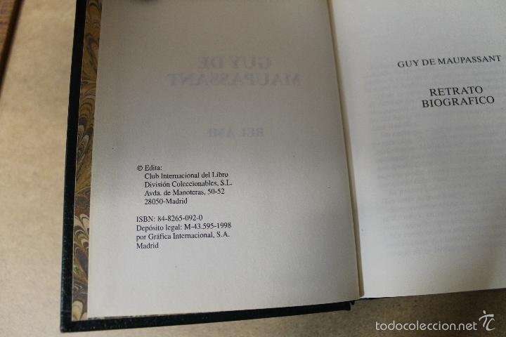 Libros de segunda mano: BEL AMI GUY DE MAUPASSANT 1988 - Foto 2