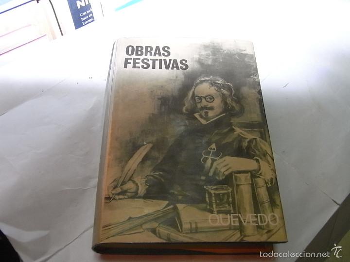 Libros de segunda mano: Quevedo, Obras Selectivas, Ed. Ferma,1966 - Foto 1