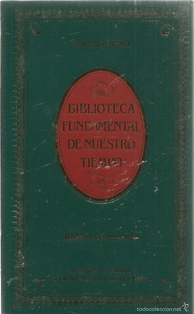 Libros de segunda mano: THOMAS MANN. RELATO DE MI VIDA. ALIANZA - Foto 1