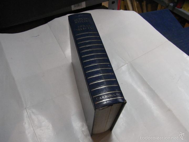 Libros de segunda mano: Rudyard Kipling, Obras Selectas, Carroggio,1974 - Foto 1