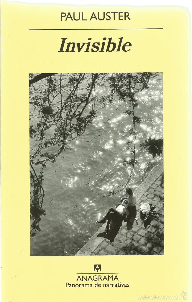Libros de segunda mano: PAUL AUSTER. INVISIBLE. ANAGRAMA - Foto 1