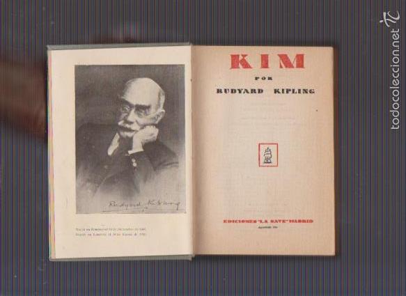Libros de segunda mano: RUDYARD KIPLING - KIM - EDICIONES LA NAVE SERIE B N&ordm; 2 - Foto 2