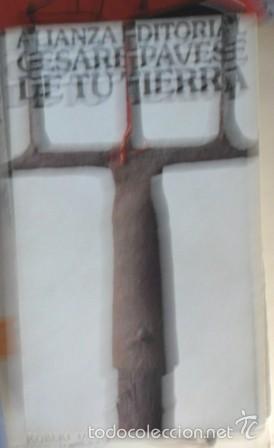 Libros de segunda mano: De tu tierra, Cesare Pavese - Foto 1