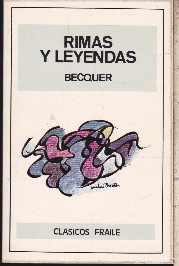 Libros de segunda mano: RIMAS Y LEYENDAS &middot;&middot;&middot;&middot;&middot;&middot;BECQUER - Foto 1