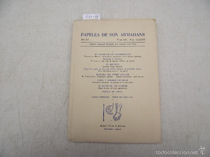 Second hand books: PAPELES DE SON ARMADANS, N. 177, DICIEMBRE, 1970