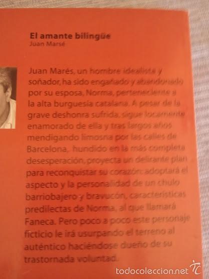 Libros de segunda mano: Libro El amante bilingue - Foto 2