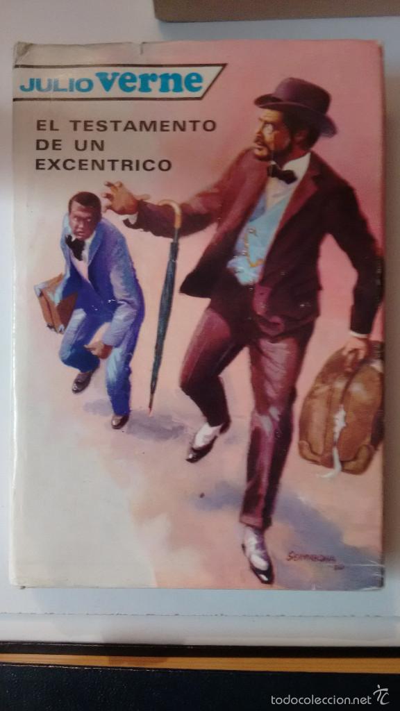 Libros de segunda mano: el testamento de un excentrico de julio verne - Foto 1