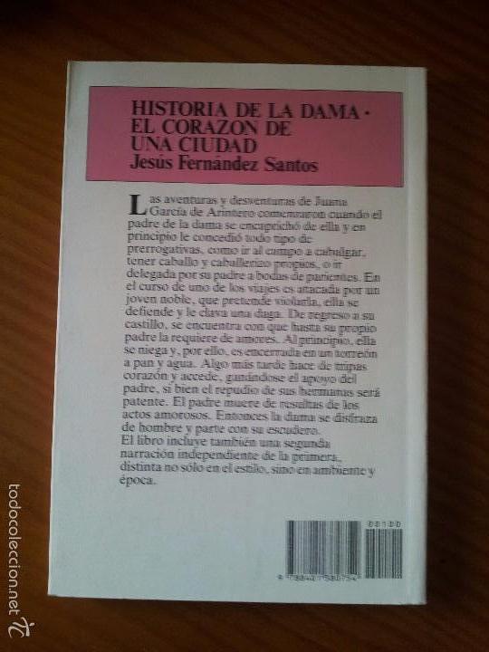 Libros de segunda mano: Historia de la dama. El coraz&oacute;n de una ciudad - Foto 2
