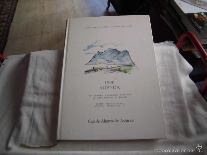 Libros de segunda mano: 1990 AGENDA.LOS ANIMALES PROTAGONISTAS EN LA OBRA DE CUATRO ESCRITORES DE ASTURIAS.CARMEN DIAZ/CAMIN