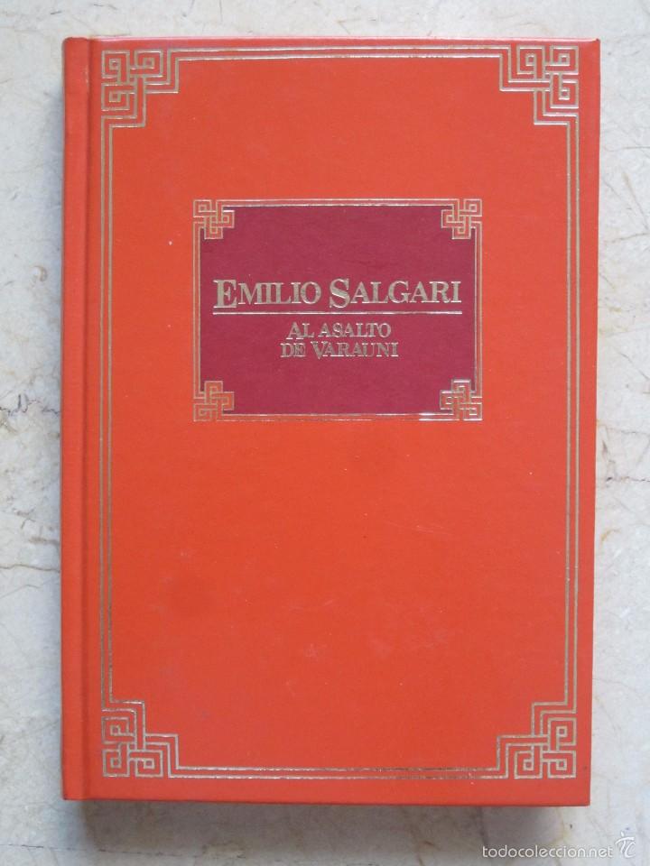 Libros de segunda mano: EMILIO SALGARI AL ASALTO DE VARAUNI - Foto 1