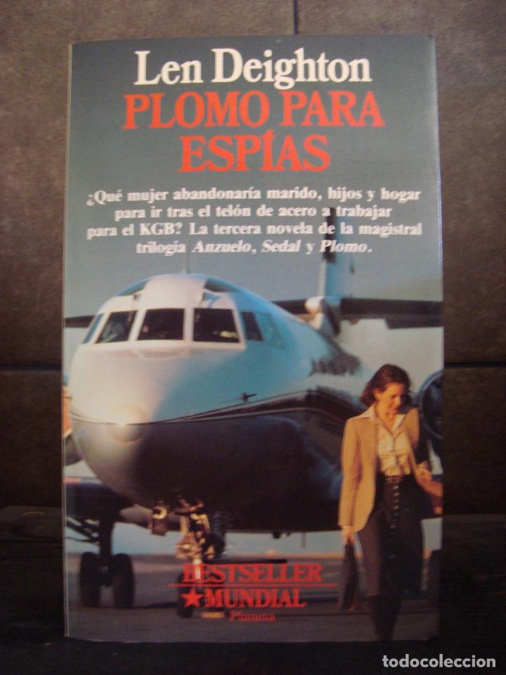 Libros de segunda mano: PLOMO PARA ESPIAS. LEN DEIGHTON. - Foto 1