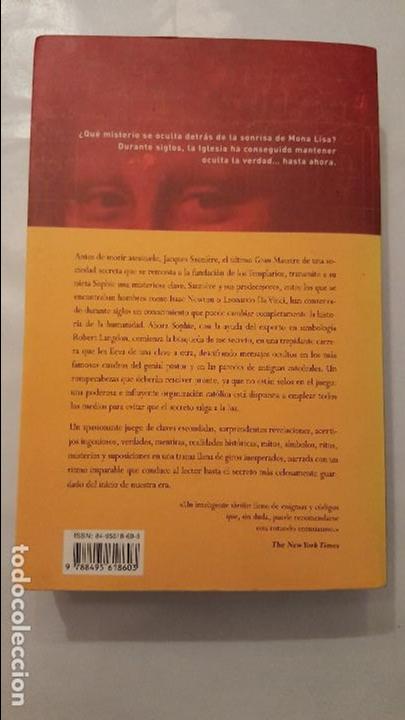 Libros de segunda mano: EL C&Oacute;DIGO DA VINCI - BROWN, DAN - Foto 2