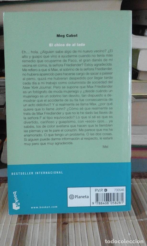 Libros de segunda mano: El chico de al lado - Meg Cabot - Foto 2