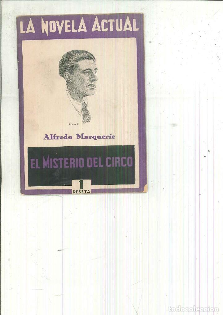 Libros de segunda mano: EL MISTERIO DEL CIRCO. Alfredo Marquerie - Foto 1