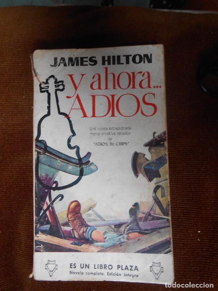 Libros de segunda mano: Y  AHORA.....ADIOS     -James Hilton - Foto 1