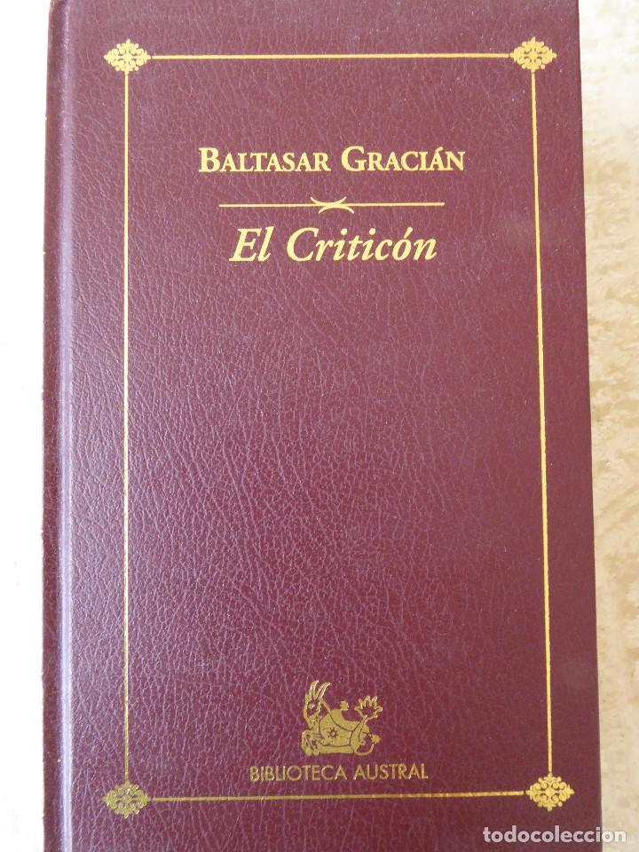 Libros de segunda mano: EL CRITIC&Oacute;N. BALTASAR GRACI&Aacute;N - Foto 1