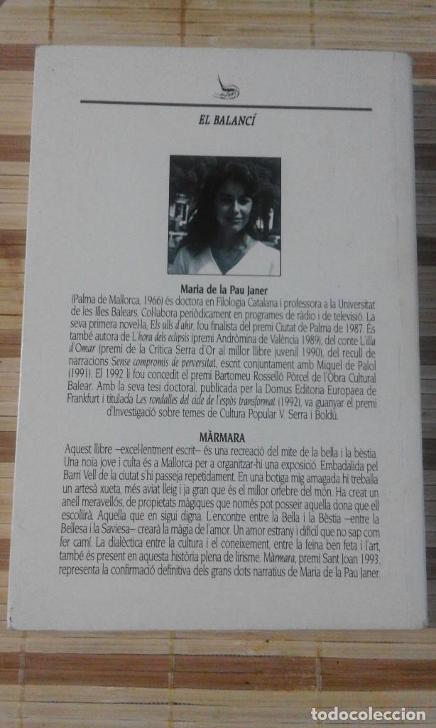 Libros de segunda mano: M&agrave;rmara - Maria de la Pau Janer - Foto 2