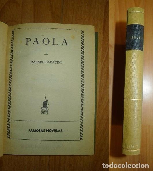 Livres d'occasion: SABATINI, Rafael. Paola. (Famosas Novelas ; 44)