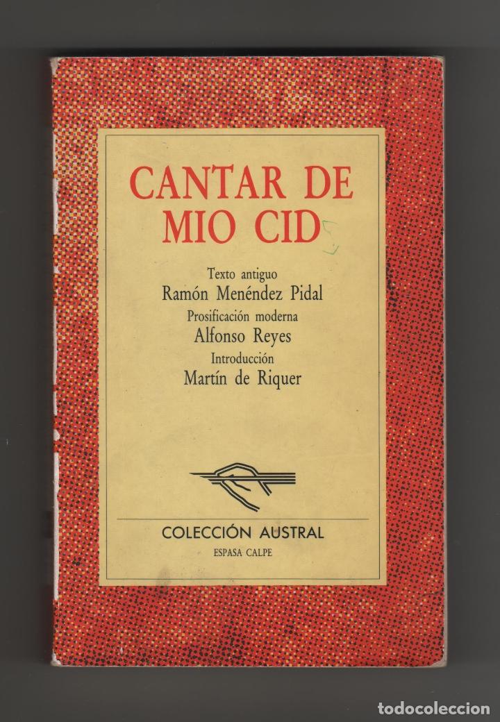 Libros de segunda mano: CANTAR DE MIO CID - AN&Oacute;NIMO - N&ordm;A20. - Foto 1