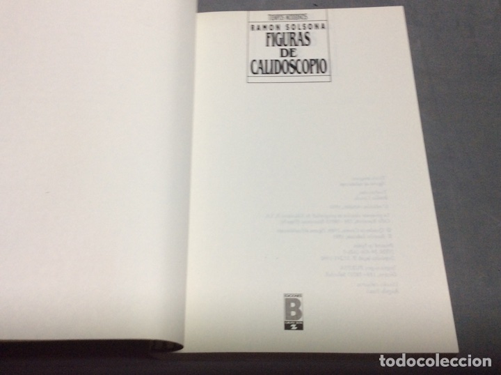 Libros de segunda mano: FIGURAS DE CALIDOSCOPIO / RAMON SOLSONA , - Foto 2